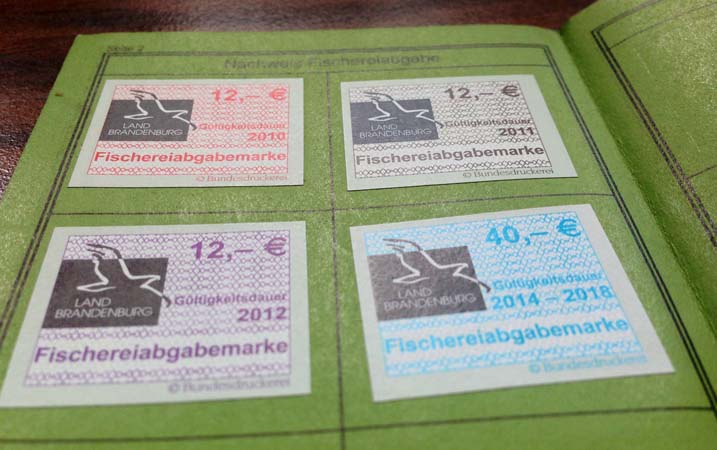 Fischereiabgabemarken Land Brandenburg www.mein-biss.de