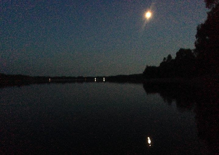 Angeln bei Vollmond www.mein-biss.de