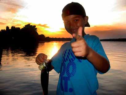 Angeln an der Glienicker Brücke Potsdam Berlin
